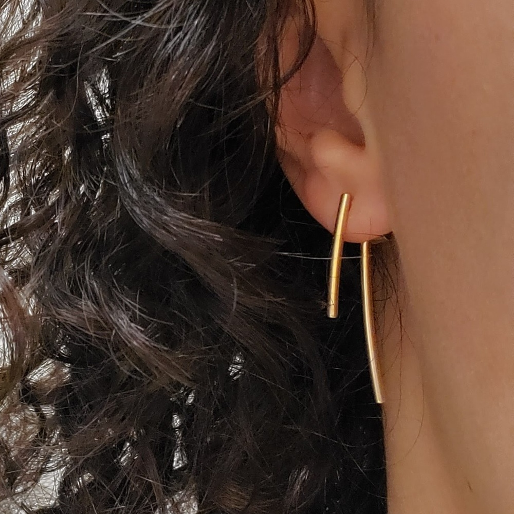 Madewell two side earrings